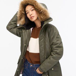BNWT $350 J.Crew Perfect Winter Parka, Sz Petite S